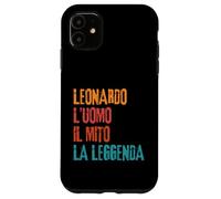 Leonardo L'Uomo Il Mito La Leggenda Festa di Compleanno Carcasa para iPhone 11