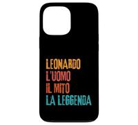 Leonardo L'Uomo Il Mito La Leggenda Festa di Compleanno Carcasa para iPhone 13 Pro MAX