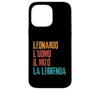 Leonardo L'Uomo Il Mito La Leggenda Festa di Compleanno Carcasa para iPhone 14 Pro MAX