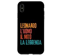 Leonardo L'Uomo Il Mito La Leggenda Festa di Compleanno Carcasa para iPhone XS MAX