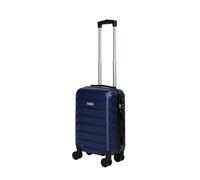 Leonardo® Maleta de Cabina Venice | Maleta Rígida de 18 Pulgadas con Doble Rueda | Trolley 30 litros con Cerradura de Combinación | Material ABS Ligero | Azul Oscuro