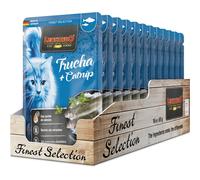 Leonardo Menú de Trucha y Menta Sobres para Gatos - 16 unidades x 85gr