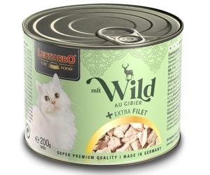 Leonardo Pavo Extra Filete Lata para Gatos 200 gr