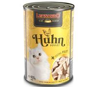 Leonardo Pollo Extra Filete Lata para Gatos 6 x 400 gr