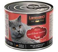 Leonardo Rico en Vacuno Lata para Gatos 6 x 200 gr