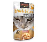 Leonardo Sopa de Pollo Urinario para Gatos Adultos - Pack 20x40g - Favorece la Hidratación y Salud del Tracto Urinario