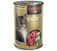 Leonardo Superior Selection Caballo con Calabacín Lata para Gatos 6 x 400 gr