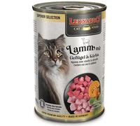Leonardo Superior Selection Cordero con Ave y Calabaza Lata para Gatos 6 x 400 gr