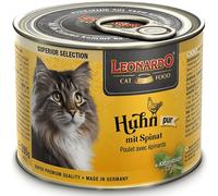 Leonardo Superior Selection Pollo con Espinacas Lata para Gatos 200 gr