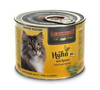 Leonardo Superior Selection Pollo con Espinacas Lata para Gatos 6 x 400 gr