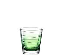 Leonardo Vario Struttura 026840 - Vaso de agua apto para lavavajillas (cristal, 250 ml), color verde