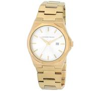 LEONARDO VERRELLI Reloj de pulsera para hombre de acero inoxidable, en una longitud de 22 cm, diseño clásico para cualquier hombre, dorado