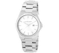 LEONARDO VERRELLI Reloj de pulsera para hombre de acero inoxidable, en una longitud de 22 cm, diseño clásico para cualquier hombre, plata