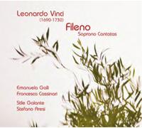 Leonardo Vinci Leonardo Vinci: Fileno: Soprano Cantatas (CD) Album Digipak