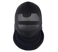 LEONARK Armory AR7011 Casco - Máscara de Entrenador de esgrima - Máscara de Grado Nacional certificada CE 350N - Equipo de protección de esgrima con Bolsa de Almacenamiento (Fixed, M)