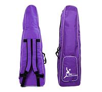 LEONARK Bolsa de Almacenamiento de esgrima para Equipo de Espada, Sable y florete - Mochila portátil para esgrima, Espada, Traje y máscara (Morado)