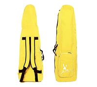 LEONARK Bolsa de Almacenamiento de esgrima para Equipo de Espada, Sable y florete - Mochila portátil para esgrima, Espada, Traje y máscara (Amarillo)