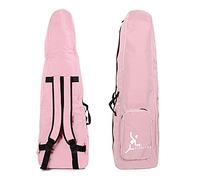 LEONARK Bolsa de Almacenamiento de esgrima para Equipo de Espada, Sable y florete - Mochila portátil para esgrima, Espada, Traje y máscara (Rosado)