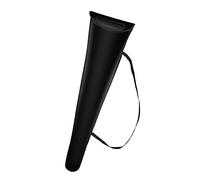 LEONARK Bolsa de Hombro de esgrima de Doble Espada para Espada de Aluminio y Sable - Hema Longsword Bag Cover Case para Armas de esgrima (Negro)