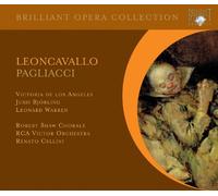 Leoncavallo: Pagliacci (Brilliant Opera Collection) [CD de audio] Victoria de los Ángeles, Jussi Björling , Robert Shaw Chor