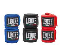 LEONE 1947 Ab705 Vendajes, Unisex Adulto, Negro/Rojo/Azul, 450 cm