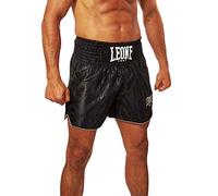 LEONE 1947 AB766, Pantalones Training Kick-thai para Unisex adulto, Nero, XXL