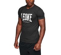LEONE 1947 ABX106 Camiseta Con Logotipo, Unisex adulto, Negro, XL
