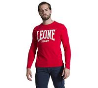 LEONE - 1947 Apparel Camiseta de Manga Larga para Hombre - Red (50), S