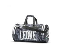 LEONE 1947, Bolsa De Deporte De Camuflaje, Unisex Adulto, Camuflaje Gris, Taglia Unica, AC906