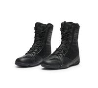LEONE 1947 Stivaletti Boxe Professional, PROFESSIONAL-CL102-Botas Unisex Adulto, Negro, 46 EU