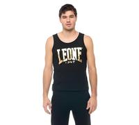 LEONE 1947 Camiseta sin Mangas Hombre Apparel Logo Grande Dorado Entrenamiento