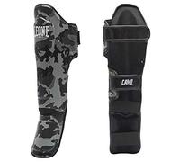 LEONE 1947 Camo - Espinilleras Unisex para Adulto, Gris, S/M