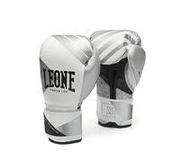 LEONE 1947 Fighter Premium Guantes, Unisex - Adulto, Blanco, 10OZ