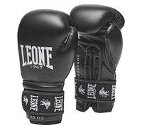 LEONE 1947 Ambassador Guantes de Boxeo Unisex Adulto, Negro, 14oz