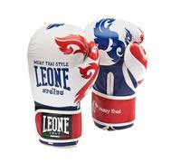 LEONE 1947 Guantes de Boxeo de Muay Thai blancos/12 oz, GN031