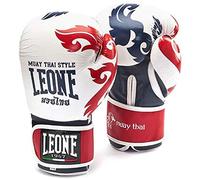LEONE 1947 GN031 Guantes de Boxeo, Unisex - Adulto, Blanco, 16OZ