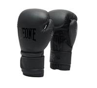 LEONE 1947, Guantes De Boxeo unisex para adulto, Negro, 12 oz, GN059