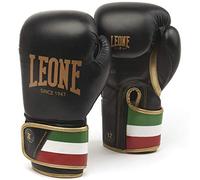 LEONE 1947, Guantes De Boxeo, Unisex Adulto, Negro, 12 OZ, GN039