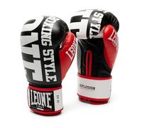 LEONE 1947 Guantes de Boxeo, Modelo Explosion Negro Negro Talla:14 Oz