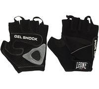 LEONE 1947, Guantes De Gimnasia, Unisex Adulto, Negro, XL, AB712