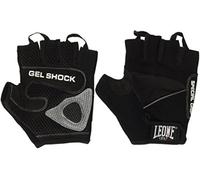 LEONE 1947, Guantes De Gimnasia, Unisex Adulto, Negro, XS, AB712