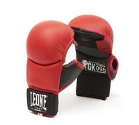 LEONE 1947, Guantes De Kárate, Unisex Adulto, Rojo, M, GK096