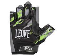 Guantes Leone 1947 Lifter negro gris verde - S-M