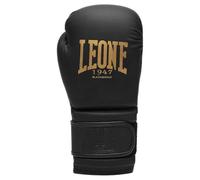 LEONE 1947 GUANTONES BOXE GN059 BG BLACK & GOLD NEGRO (12)