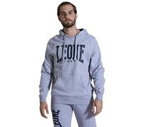 LEONE 1947 Leone - Sudadera con Capucha de Hombre Apparel - Gris Melange (4), S.