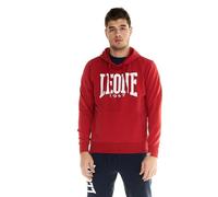 LEONE 1947 Leone - Sudadera con Capucha de Hombre Apparel - Rojo (50), XS