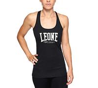 LEONE 1947, Logotipo Del Tanque W, Mujer, Negro, L, ABX117