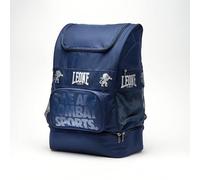 LEONE 1947, Mochila Ambassador, Unisex Adulto, Azul, Talla Única, AC952