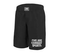 LEONE 1947, Pantalones Cortos Básicos De Mma, Unisex Adulto, Negro, XS, AB795