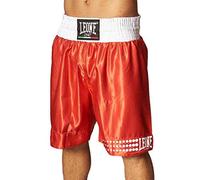 LEONE 1947, Pantalones Cortos De Boxeo, Unisex Adulto, Rojo, L, AB737